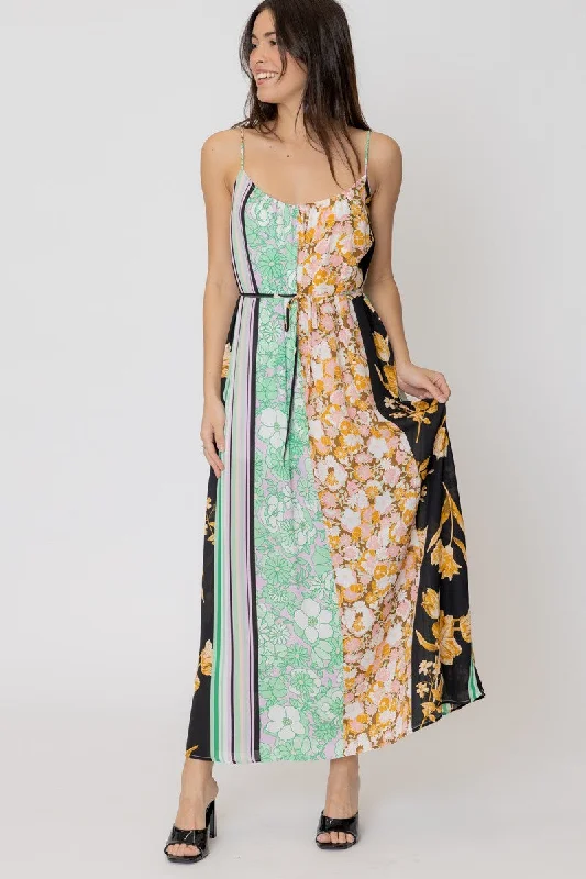 En Creme Women's Dresses Maxi Dress Fashionable Printed Maxi Dress