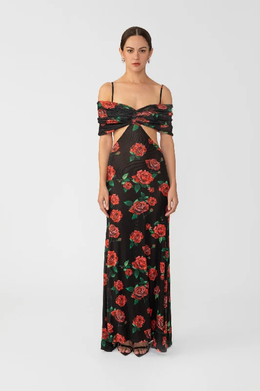 Katrina Maxi Dress Elegant Sleeveless Maxi Dress