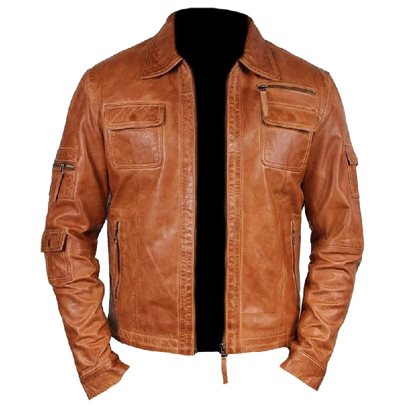 Vintage Brown Men Leather Fashion Jacket Classic Stunning V-Neck Jacket Boat Neck Jacket Square Neck Jacket Vintage Brown Men Leather Fashion Jacket Classic Stunning V-Neck Jacket Boat Neck Jacket Square Neck Jacket