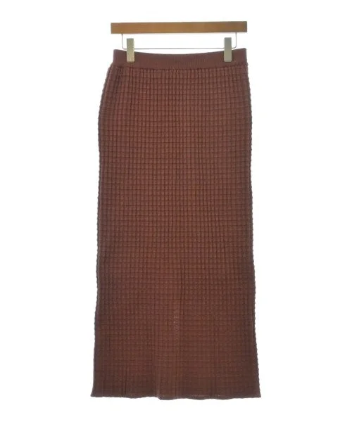 OPAQUE.CLIP Long/Maxi length skirts silk skirt sleek