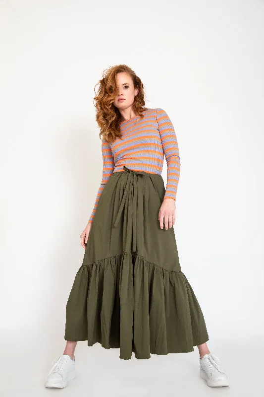 Gathered Skirt boho skirt vibe