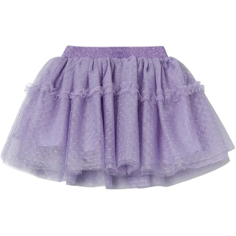 Name it Heirloom Lilac Dalka Tyl Skirt chiffon skirt flowing